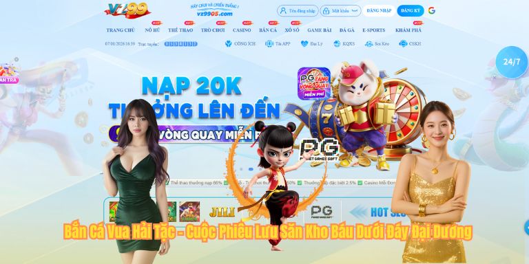 Bắn Cá Vua Hải Tặc - Cuộc Phiêu Lưu Săn Kho Báu Dưới Đáy Đại Dương Bắn Cá Vua Hải Tặc - Cuộc Phiêu Lưu Săn Kho Báu Dưới Đáy Đại Dương