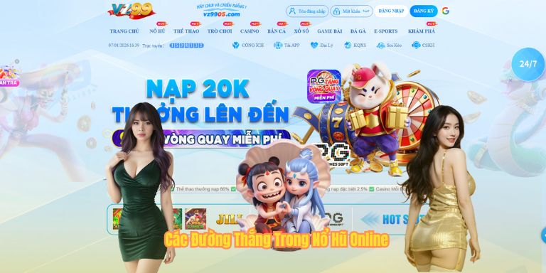 Nổ Hũ Online - Bí Kíp Chinh Phục Jackpot Triệu Đô Năm 2026 Các Đường Thắng Trong Nổ Hũ Online