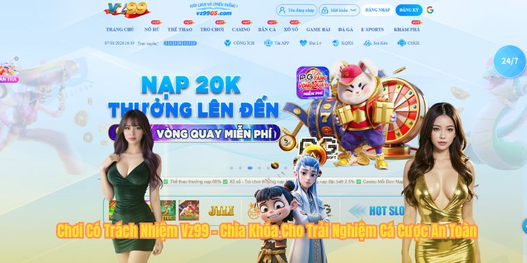 Chơi Có Trách Nhiệm Vz99 - Chìa Khóa Cho Trải Nghiệm Cá Cược An Toàn