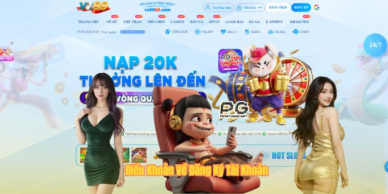 Điều Khoản Về Đăng Ký Tài Khoản