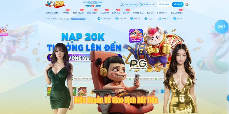 Điều Khoản Về Giao Dịch Rút Tiền