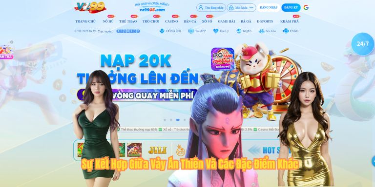 Sự Kết Hợp Giữa Vảy Án Thiên Và Các Đặc Điểm Khác