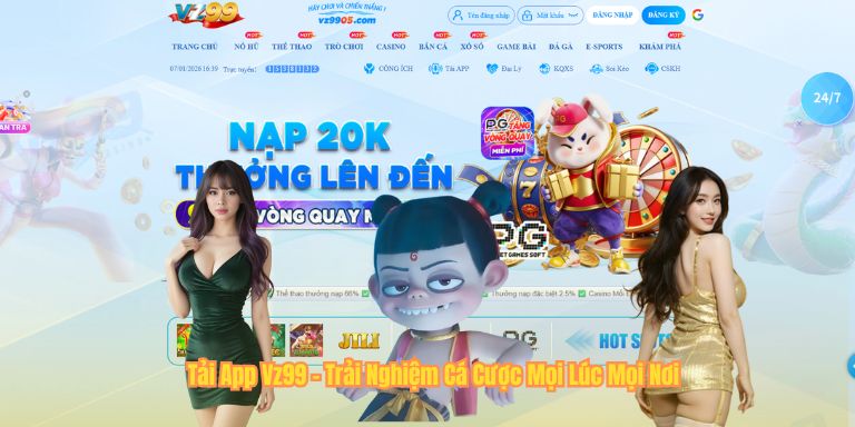 Tải App VZ99 Tải App Vz99 - Trải Nghiệm Cá Cược Mọi Lúc Mọi Nơi